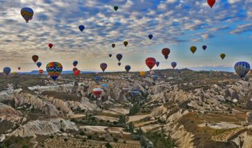 Cappadocia is the one of the only few places in the world to provide Hot Air Balloon experience